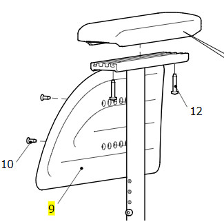 Protège-vêtements d'accoudoir pour fauteuil roulant Action 3NG et 4NG