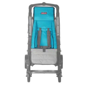 Réducteur d'assise noir pour poussette Piper