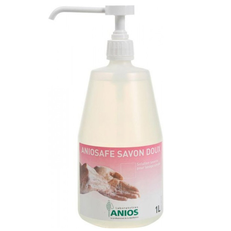Savon doux Haute Fréquence Anios - Flacon pompe 1 Litre