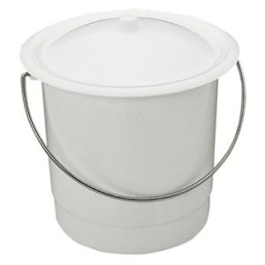 Seau hygiénique avec couvercle