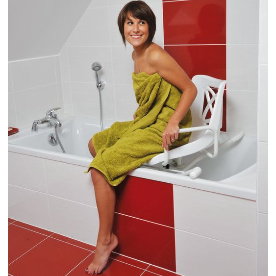 Siège de bain pivotant
