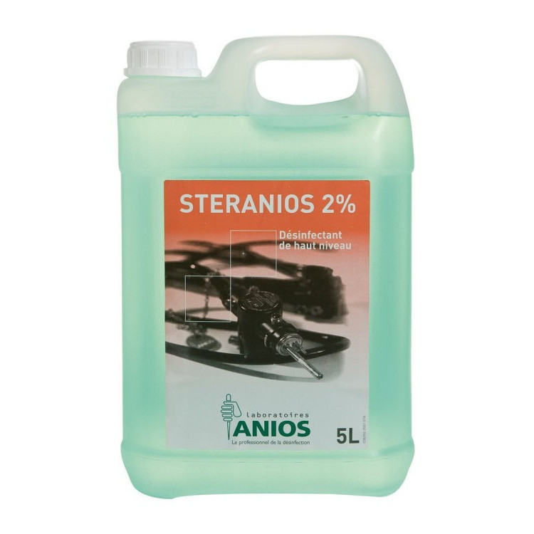 Steranios 2% Désinfection totale à froid ANIOS - Bidon 5L