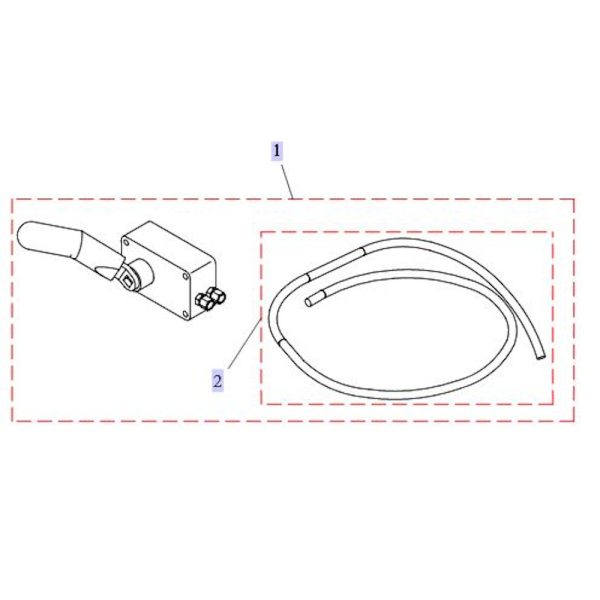 Système de débrayage pour fauteuil roulant Storm