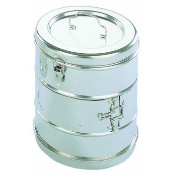 Boîtes Cylindriques en inox 18-10