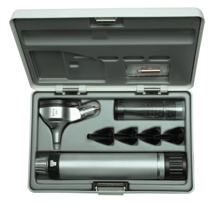 Trousse otoscope HEINE BETA 200 (Fibres optiques)