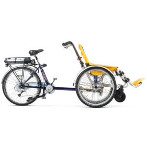 Vélo pousseur Rollfiets électrique pour personne handicapée