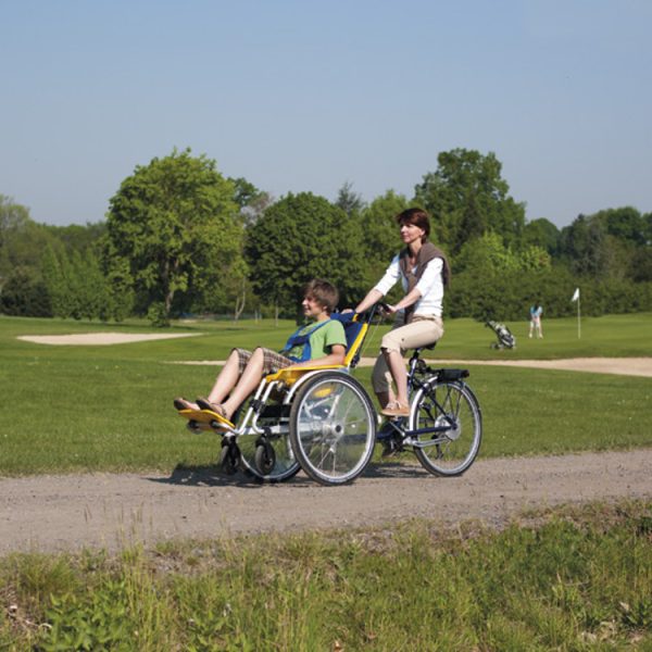 Vélo pousseur Rollfiets manuel pour personne handicapée – Image 2