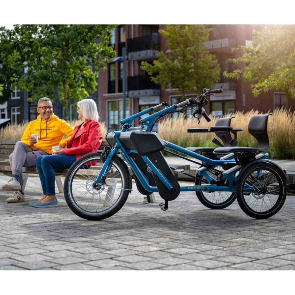 Vélo tandem côte à côte Twinner à assistance électrique – Image 3