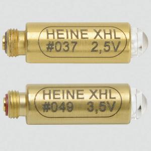 Ampoule HEINE 2,5V n 037 ou 3,5V n 049 pour Otoscopes F.O., Porte abaisse-langues