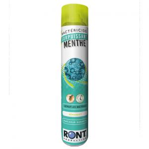 Bactéricide menthe (Bombe aérosol 750 ml)