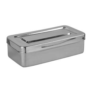 Bote  instrumentation mdicale en acier-inox