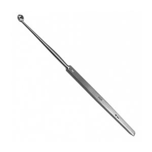 Curette fine pleine manche 16 cm