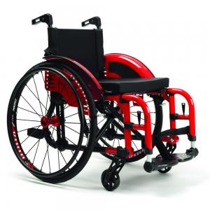 Fauteuil roulant actif pliant Trigo T potences escamotables