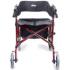 Rollator et fauteuil de transfert 2 en 1 Diamond Deluxe