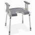 Tabouret de douche Aquatec Sorrento avec dcoupe intime