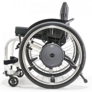 Dispositif motoris Alber E-MOTION M25 pour fauteuil roulant manuel