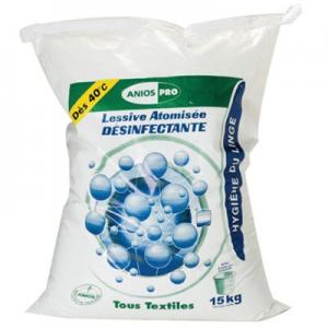 Lessive atomise dsinfectante Anios (Sac 15 kg)